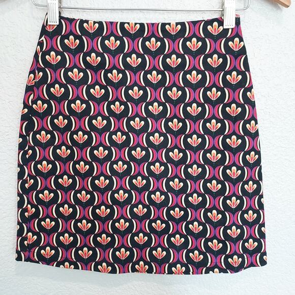 Desigual Magenta Patterned Mini Skirt Size XS - Picture 1 of 6